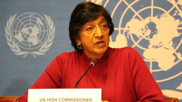 Navi Pillay-Press Conference 