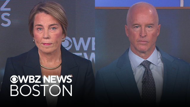 Healey, Minogue spar in Massachusetts governor debate on WBZ