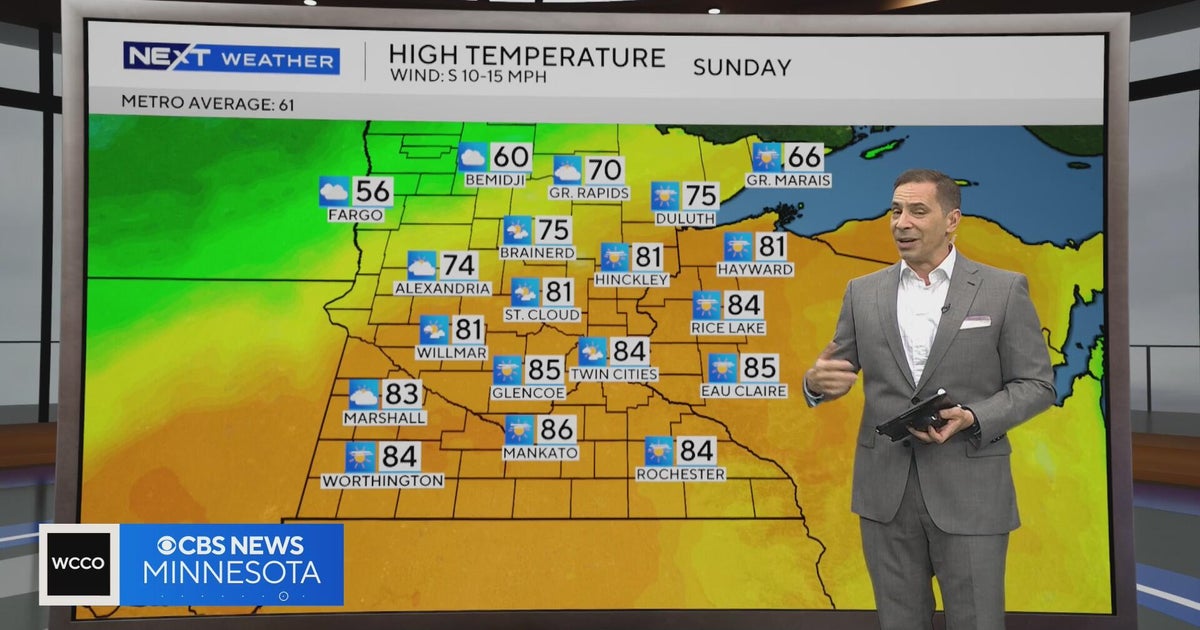 Minnesota weather brings record-breaking heat this weekend and a side ...