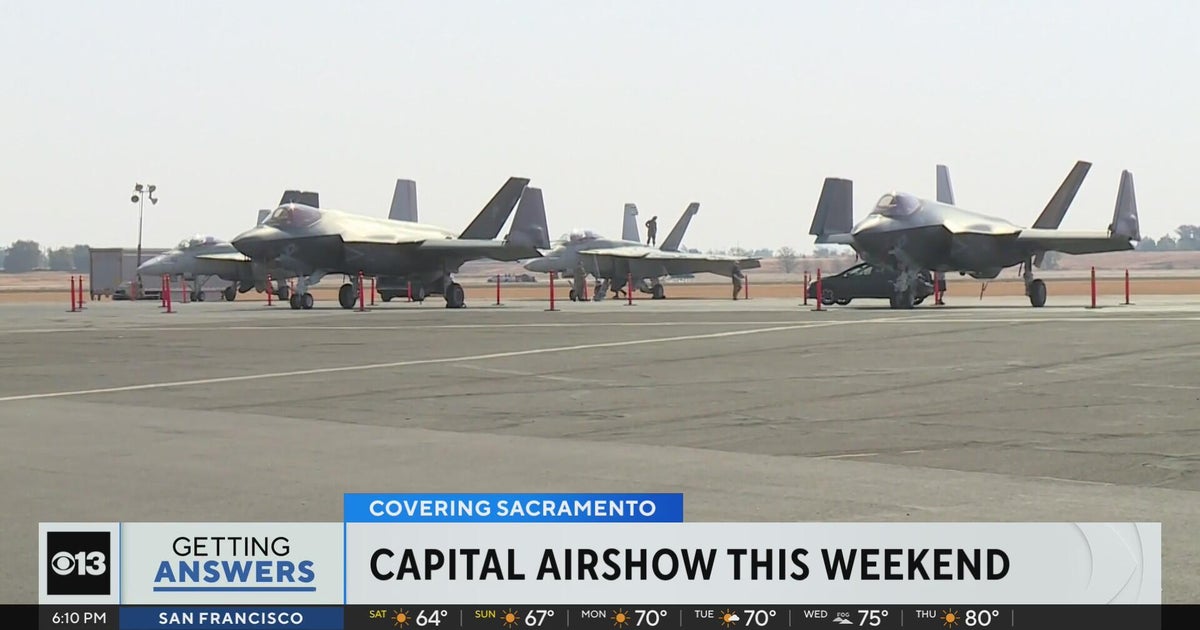 Pilots rehearse ahead of 20th Annual California Capital Airshow in ...