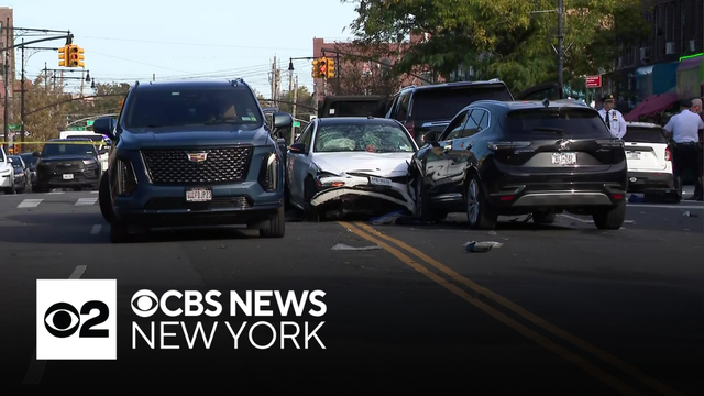 2 women killed in chain-reaction crash in the Bronx