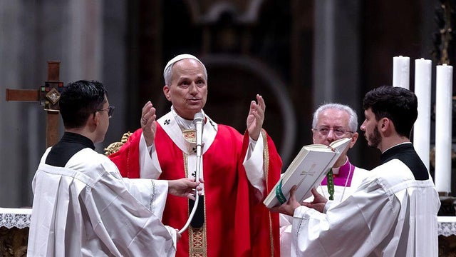 Pope Leo XIV presides over Mass for the opening of the 
