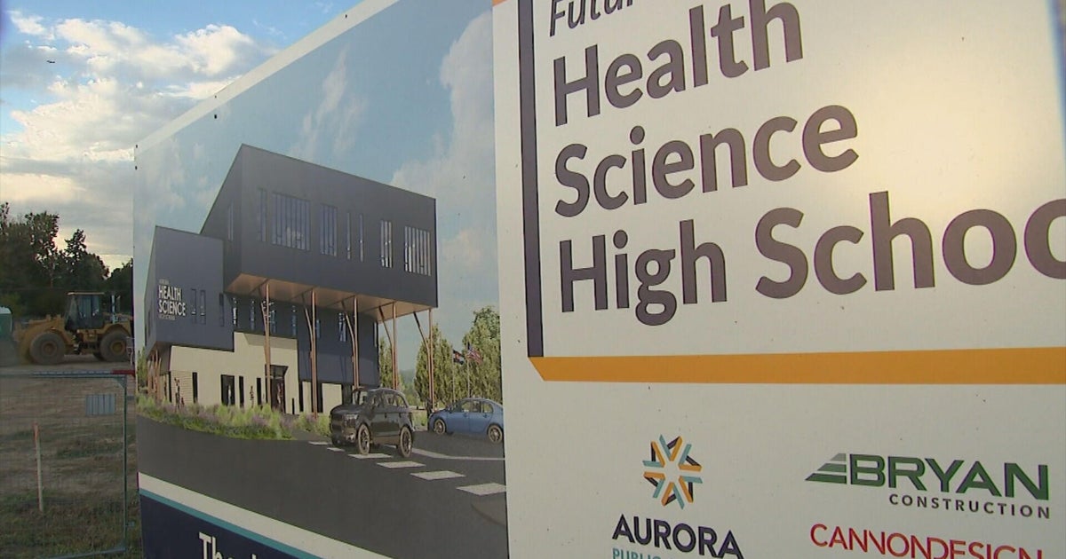cbsnews.com - Chierstin  Roth - Aurora breaks ground on new high school for students pursuing healthcare careers