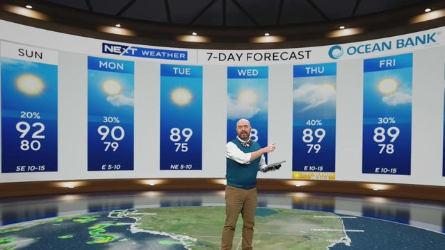Rain chances for South Florida kick up Sunday evening