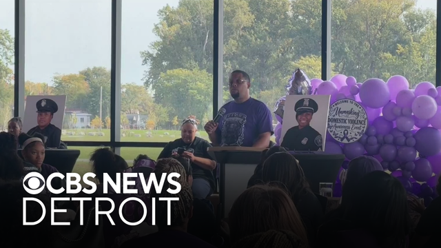 Detroit police share message of hope amid Domestic Violence Awareness Month