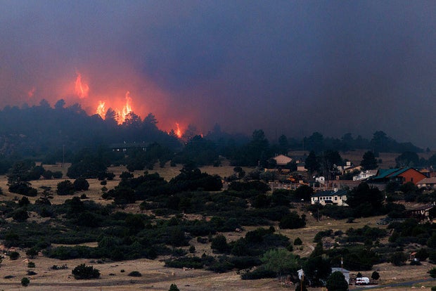 Destructive Wildfires Burn In Colorado After Warm And Dry Winter 