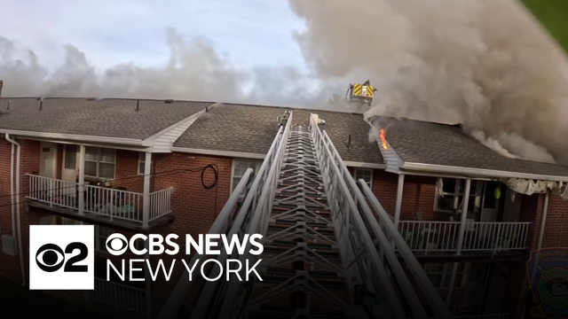 Video shows firefighters springing into action in New Jersey
