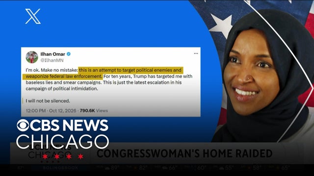 DHS raids Rep. Ilhan Omar&rsquo;s home in immigration fraud probe, 3 weeks before midterms