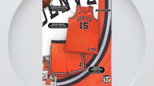 Denver Nuggets, other former ABA teams, sport classic edition uniforms to honor their history