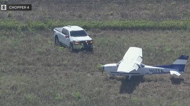 Small plane lands in field near Miami Executive Airport, officials say