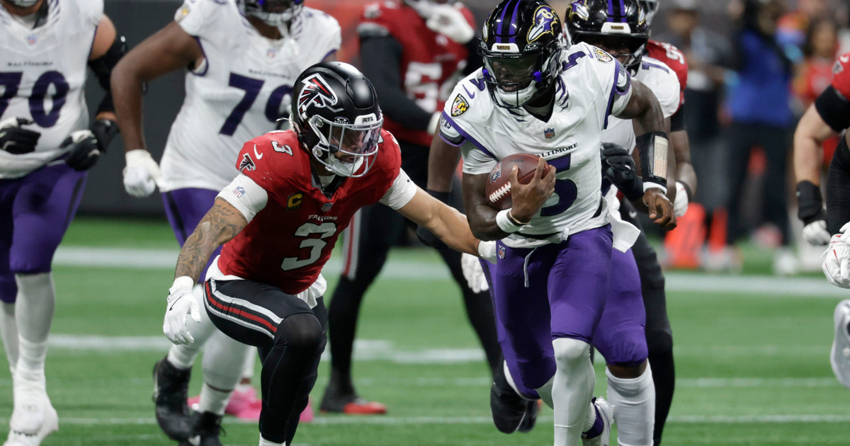 Baltimore Ravens beat Atlanta Falcons 30-23 in overtime on Sunday Night ...