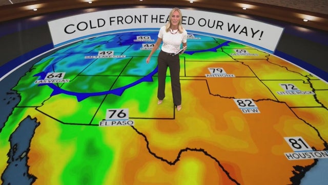 North Texas cold front to bring weekend cooldown after summer heat