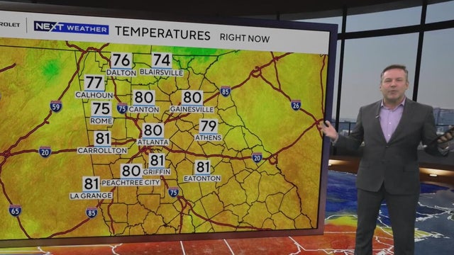 Summer heat sticking around in Georgia for the week
