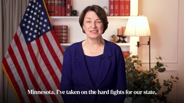 Meet Amy Klobuchar, candidate for Minnesota governor | WCCO 2026 Midterm Election Guide