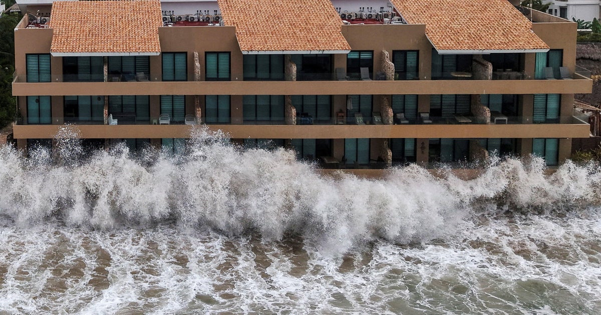 Hurricane Simon hitting western Mexico after tropical systems kill 5