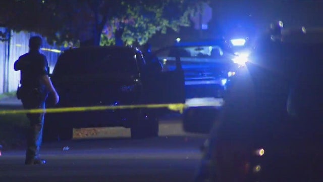 Generic police lights and crime scene tape 