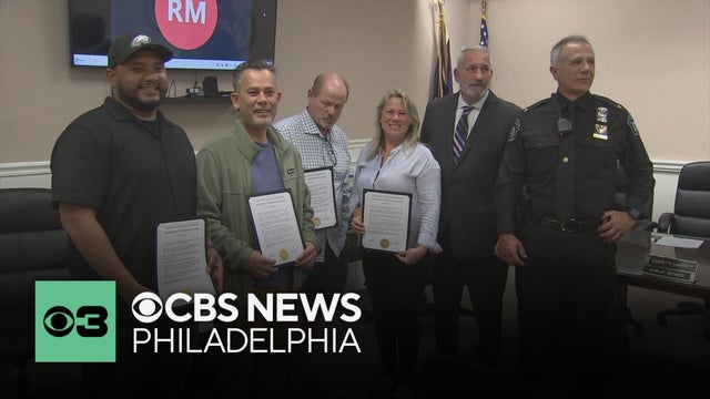 Delaware County honors good Samaritans who lifted car to save trapped woman