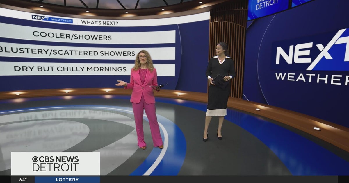 The cool down continues - CBS Detroit