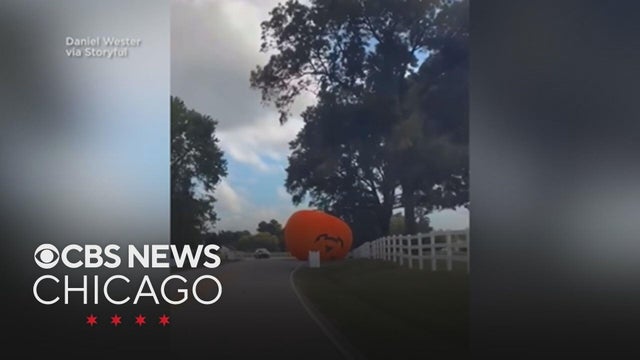 Inflatable pumpkin makes great escape in North Carolina