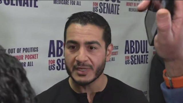Rep. Alexandria Ocasio-Cortez joins El-Sayed for campaign rally