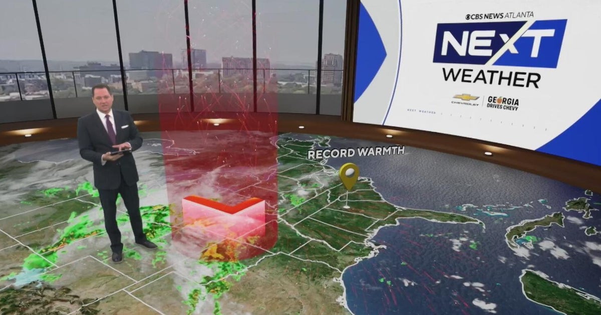 Record-high temperatures continue to heat up Georgia - CBS Atlanta