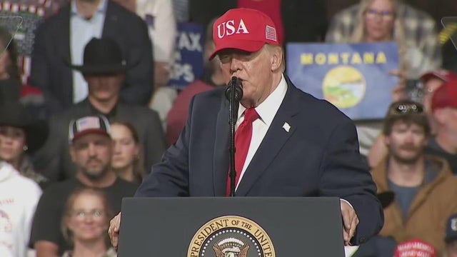 President Trump continues campaigning for GOP candidates ahead of midterms