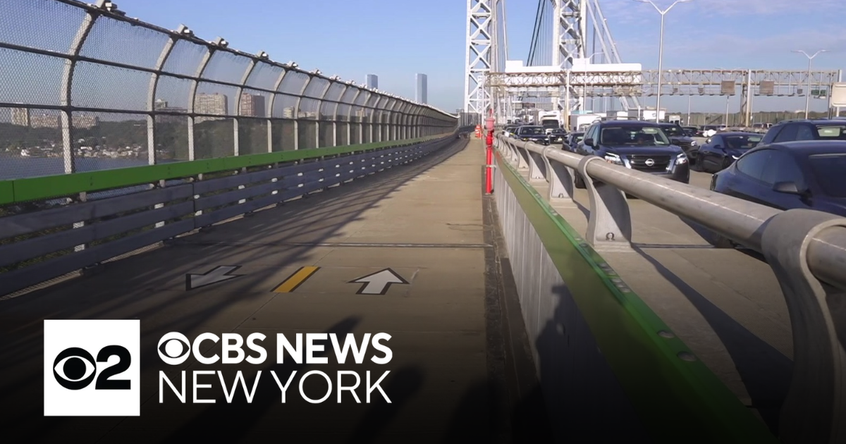 George Washington Bridge's pedestrian South Walk reopening