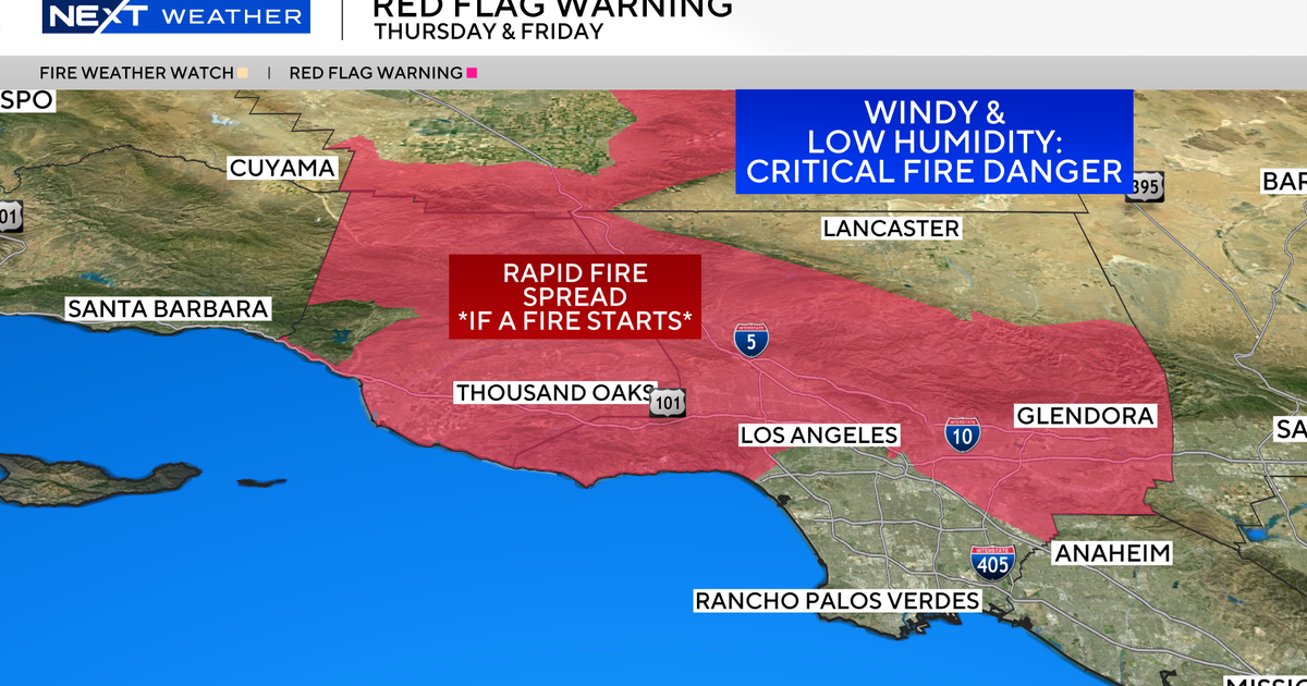 Santa Ana wind event prompts Red Flag Warning for parts of Southern ...