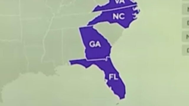 Breaking down early voting trends in 3 states