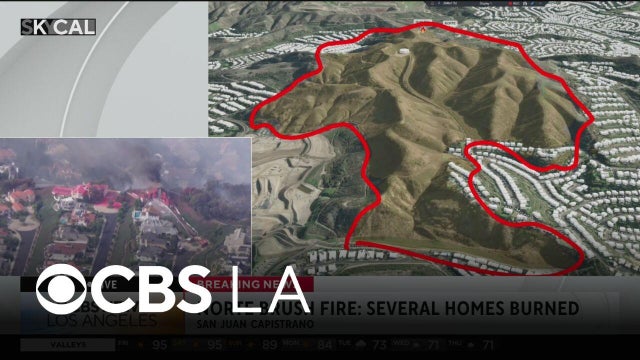 A look at the footprint of the Norte Fire and wind forecasts