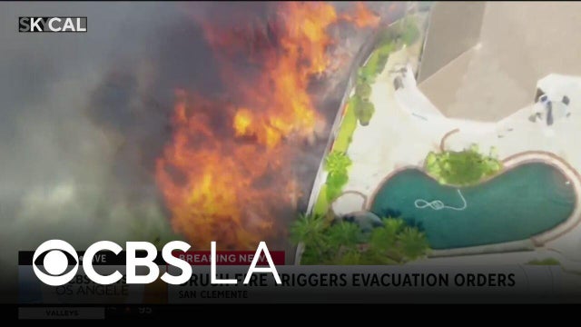 Evacuation orders in place for Norte Fire in Orange County,, Mark Liu reports