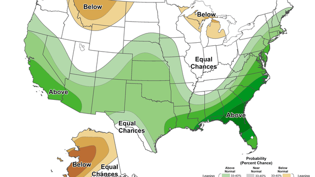 CBS Detroit precip-map-winter-outlook-2026-2027 