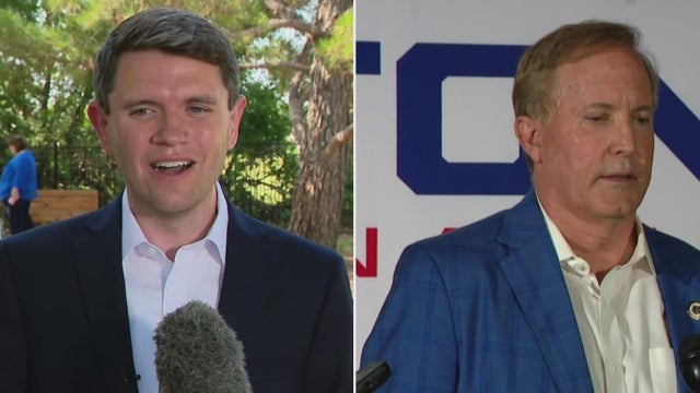 How close is the race between Paxton and Talarico?