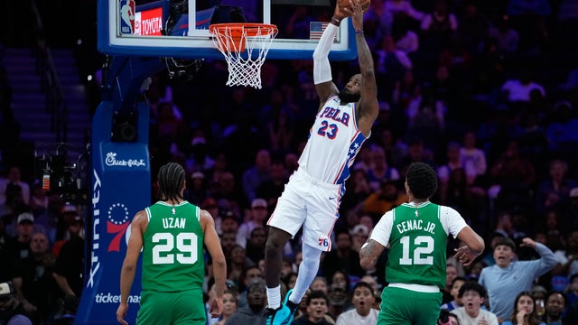 Celtics 76ers Basketball 