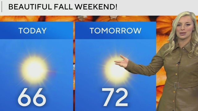 Wonderful fall weather in North Texas this weekend