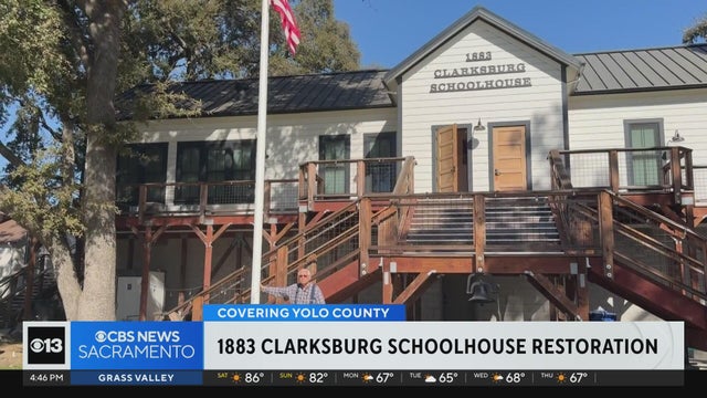 Restoration of 1883 Clarksburg schoolhouse aims to preserve local history