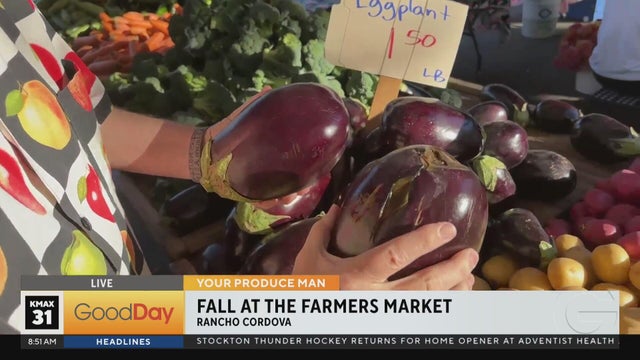 Your Produce Man - Fall at the Farmers Market in Rancho Cordova