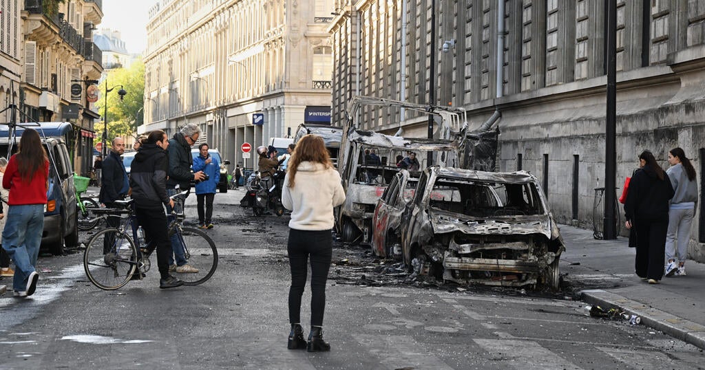 More than 1,800 arrested in France after protester violence erupts