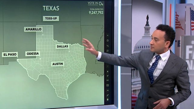 CBS News poll on Texas Senate race