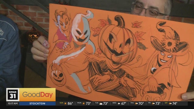 Drawing with award winning comic book artist Dan Brereton!