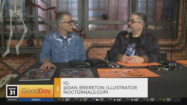 Artist Dan Brereton, 9am
