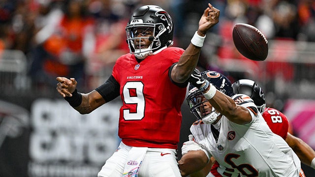Falcons fall to Bears 31-23; rookie Kendal Daniels hospitalized