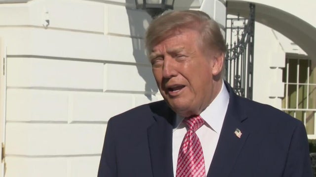 Trump campaigns in Kansas, unexpected Senate battle ground state