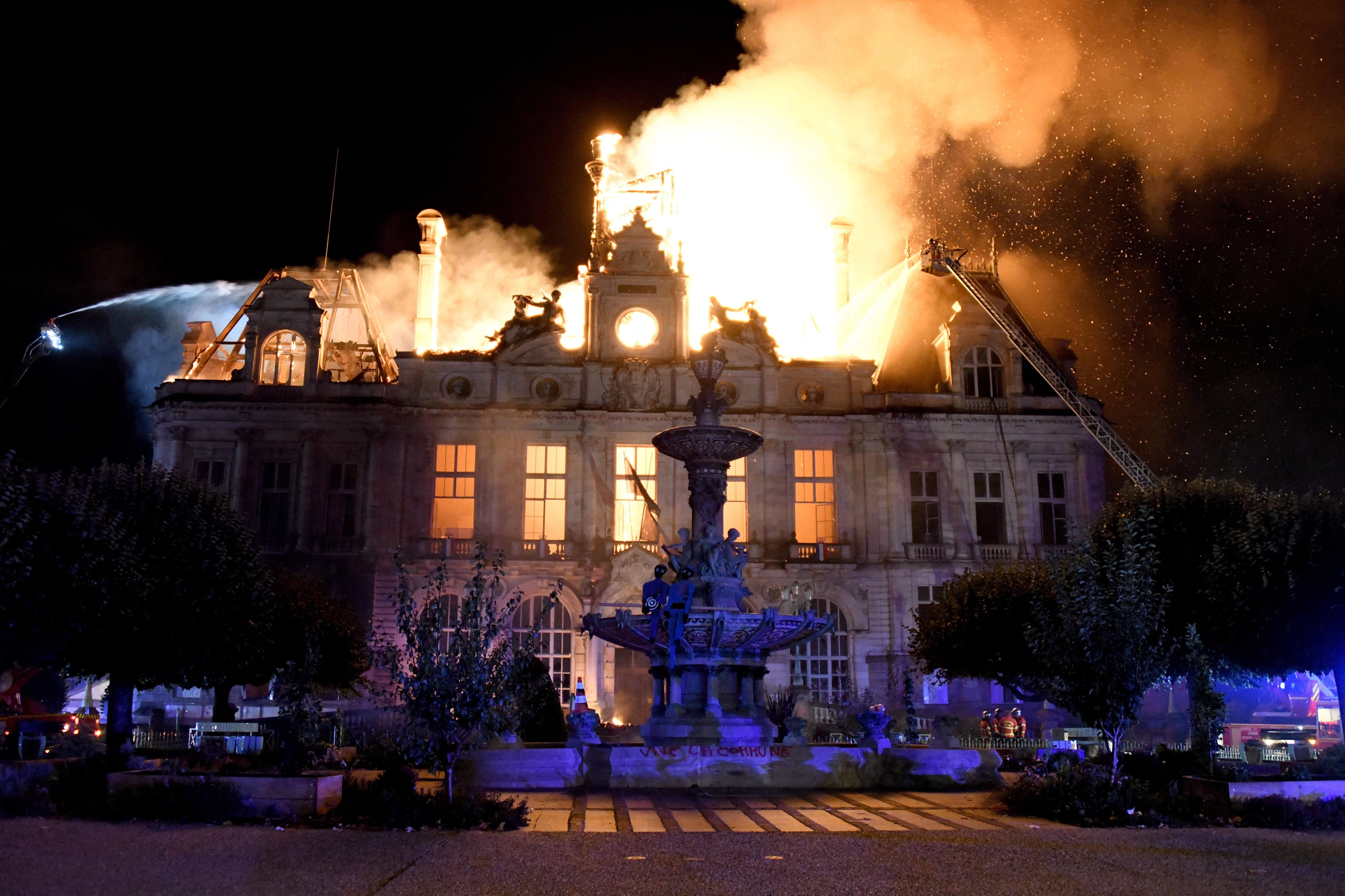 More than 1,800 arrested in France amid fiery, violent protests