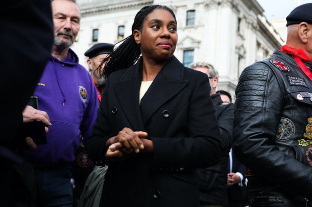 Kemi Badenoch Meets Veterans As Government's Troubles Bill Progresses Through Parliament