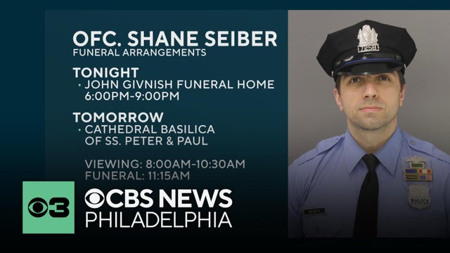 Viewings, funeral announced for fallen Philadelphia police officer Shane Seiber