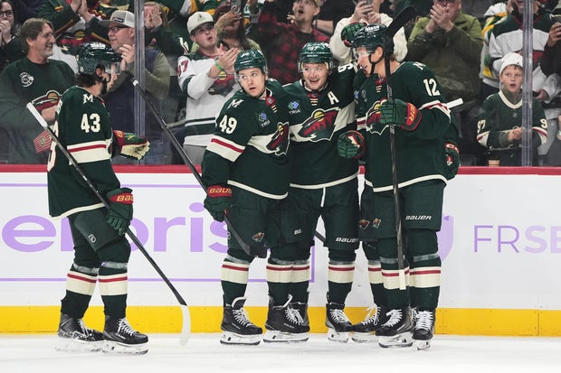 Blue Jackets Wild Hockey 