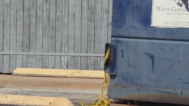 Generic police lights and crime scene tape 