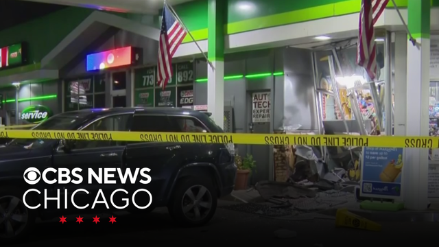 ATM taken during crash-and-grab burglary at BP gas station on Chicago's North Side