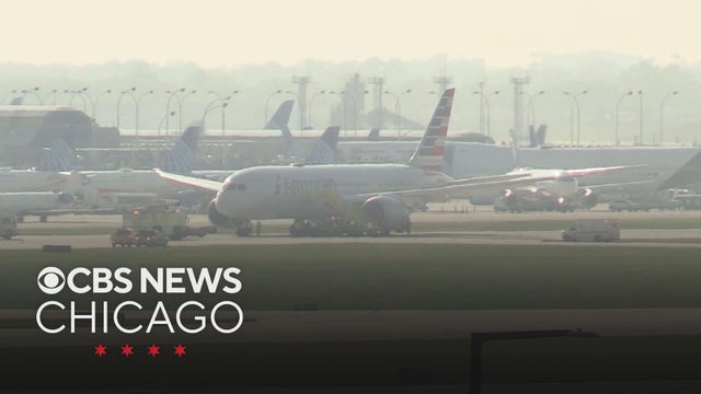 American Airlines plane blows tire landing at O'Hare, 1 taken to hospital